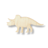 Drewniany dekor ze sklejki DINOZAUR TRICERATOPS decoupage