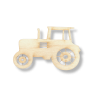 Drewniany dekor ze sklejki TRAKTOR decoupage CIĄGNIK