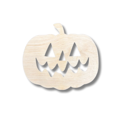Drewniany dekor DYNIA HALLOWEEN decoupage ozdoba scrapki ze sklejki