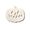 Drewniany dekor DYNIA HALLOWEEN decoupage ozdoba scrapki ze sklejki