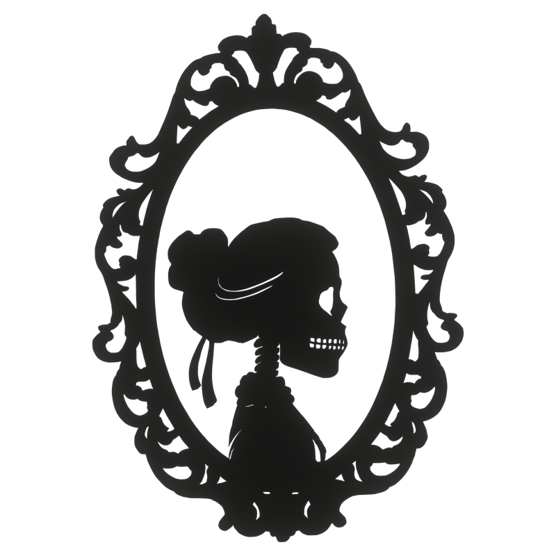 Dekor ścienny obraz ażur CZASZKINIA CZASZKA HALLOWEEN CZARNY 28,5cm Dekor ścienny obraz ażur CZASZKINIA CZASZKA HALLOWEEN CZARNY 28,5cm