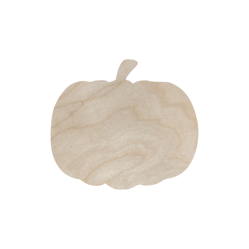 Drewniany dekor OGROMNA DYNIA HALLOWEEN decoupage ozdoba scrapki ze sklejki