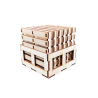 Drewniana podkładka podkładki podstawka pod kubek decoupage paleta sklejka