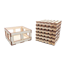 Drewniana podkładka podkładki podstawka pod kubek decoupage paleta sklejka